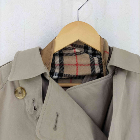 バーバリーズ BURBERRYS 英国製 ノバチェックライナー付き 裏地ノバチェック トレンチコート メンズ